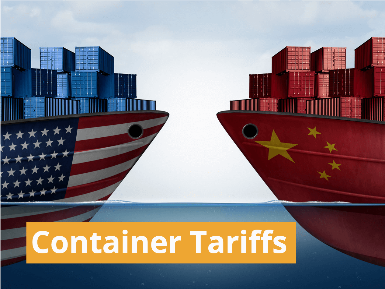 Container tariffs rise due to US-China trade war?