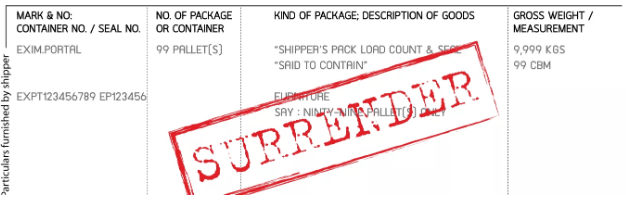 package surrender