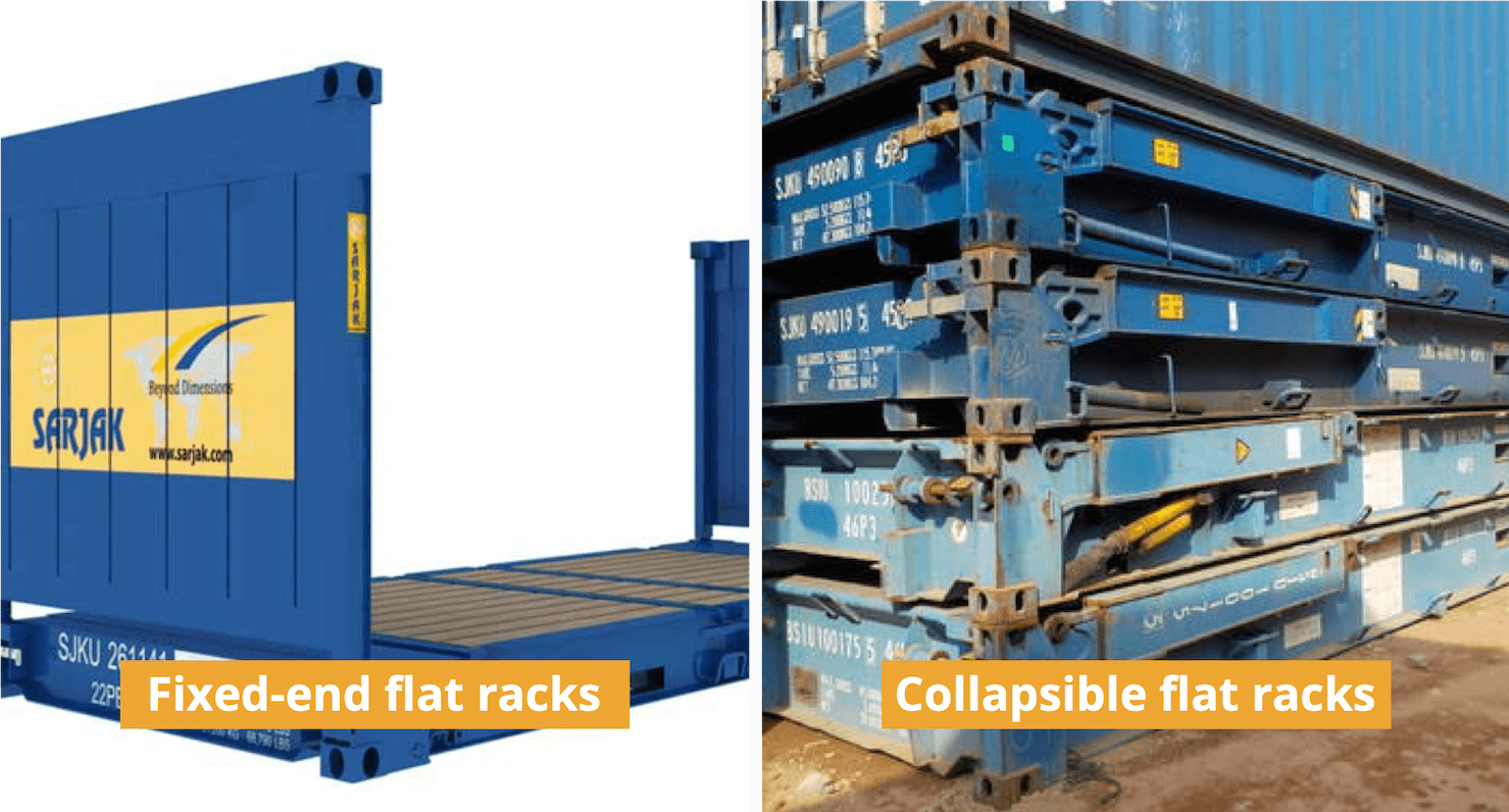 flat rack containers