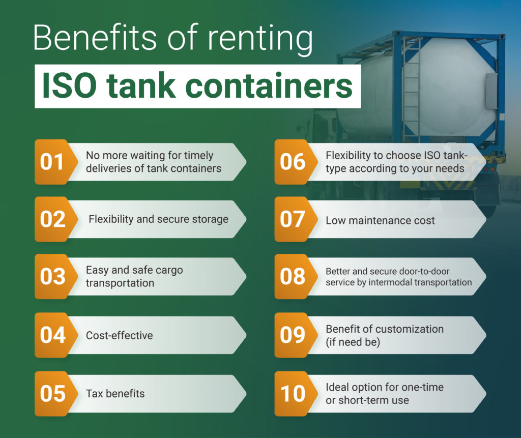 Benefits of tank container leasing 