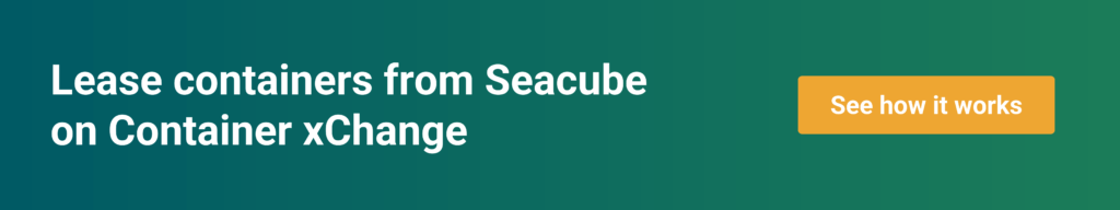 Seacube leases containers through the trading platform on xChange
