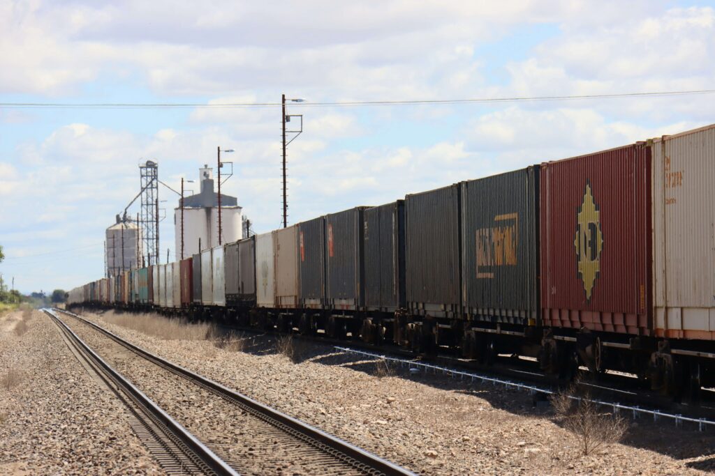 Rail freight to move containers across cities