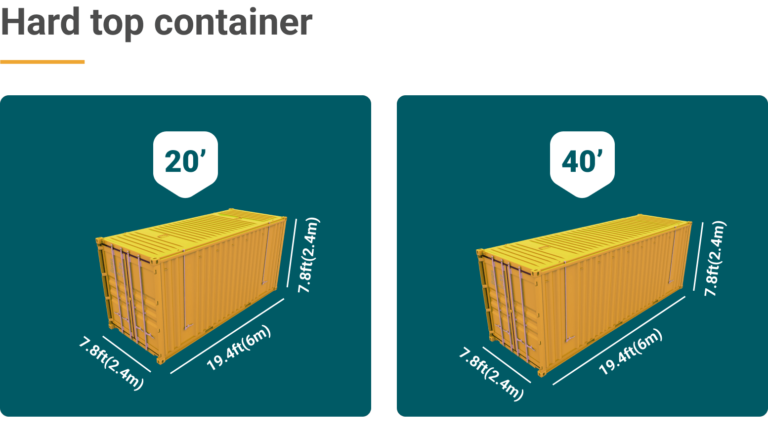 Ocean container: Full guide on 10 boxes & sizes [+price overview]