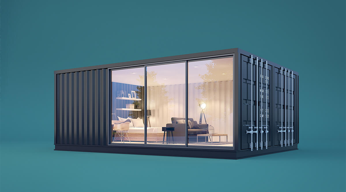 Modified container home