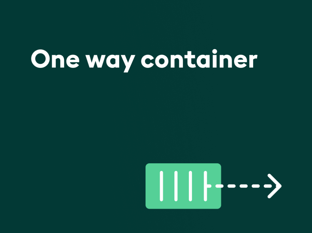 Thumbnail for one way container