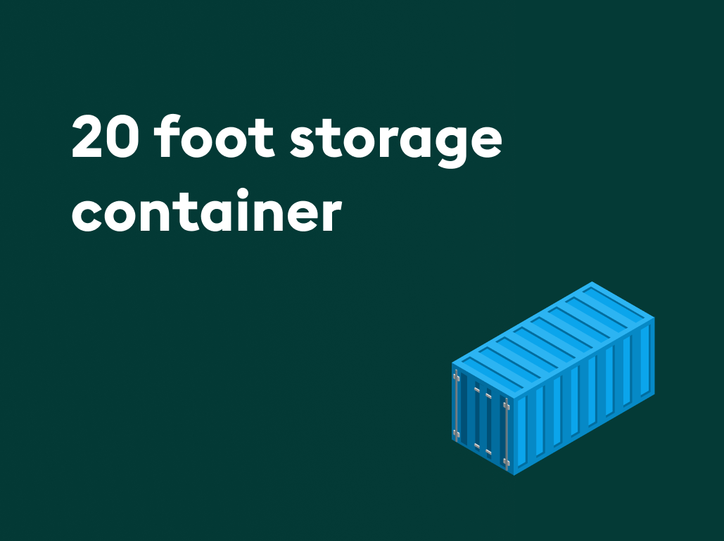 Get 20 foot storage containers at the best price 2024 [+ find dimensions]