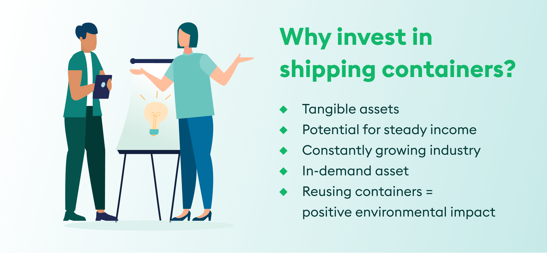 Why invest in shipping containers?