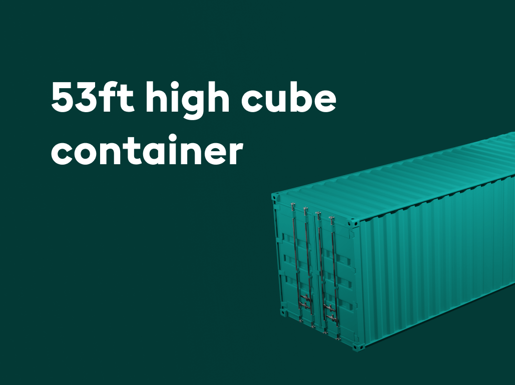 53ft high cube container: Buy at the best price in 2,500+ locations globally