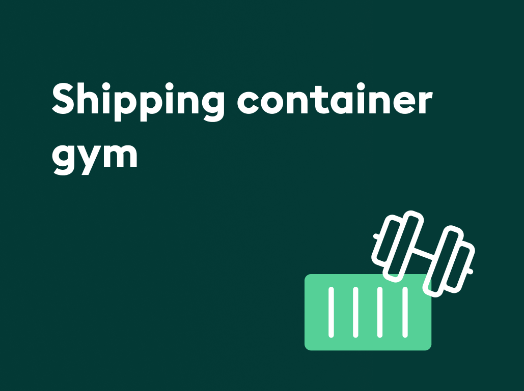 Shipping container gym: Advantages [+how to find containers for gyms at best prices]