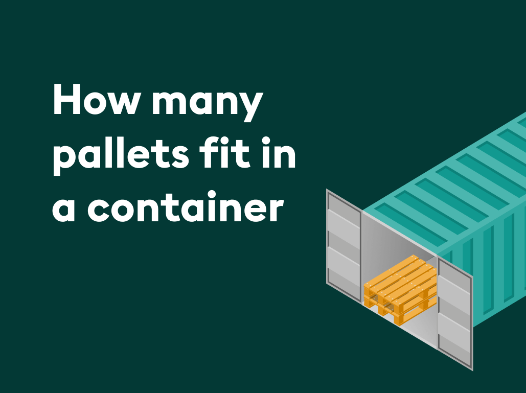 How many pallets fit in a container: 20ft & 40ft [+find containers at best prices]